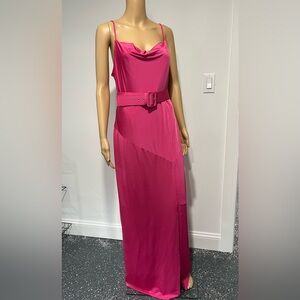 Belted Maxi Dress